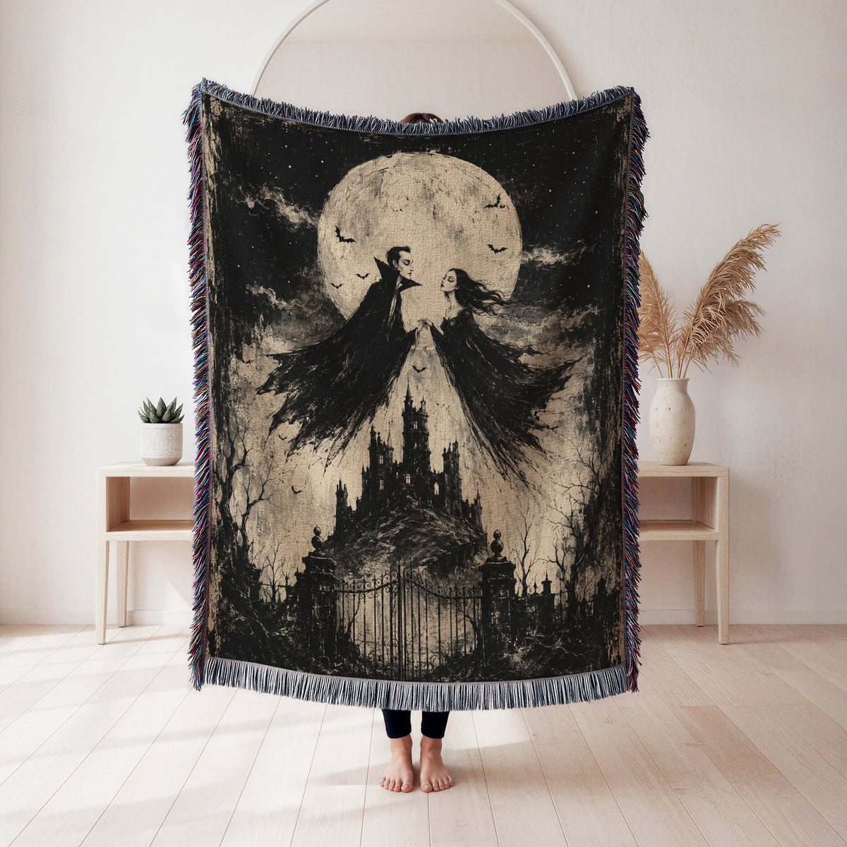 Vampires Beneath the Full Moon Blanket