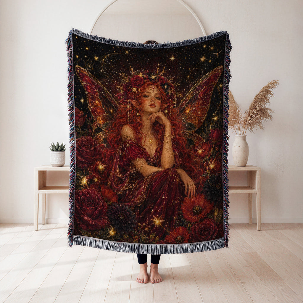 The Crimson Rose Fairy