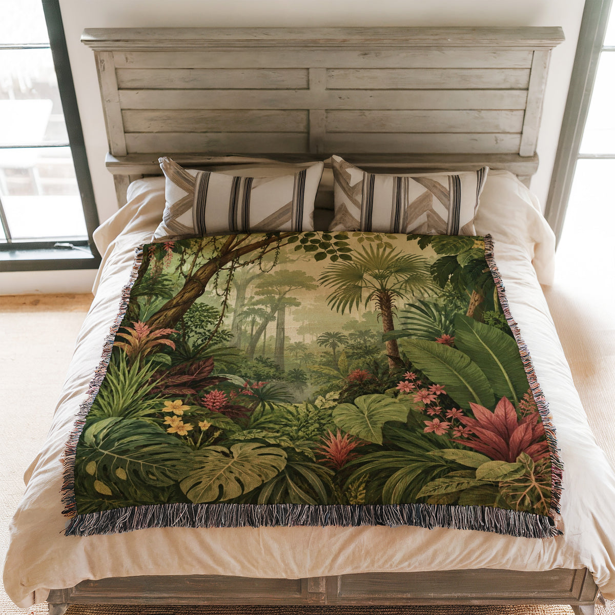 The Verdant Rainforest Blanket