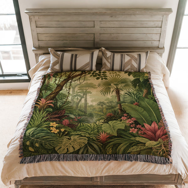 The Verdant Rainforest Blanket