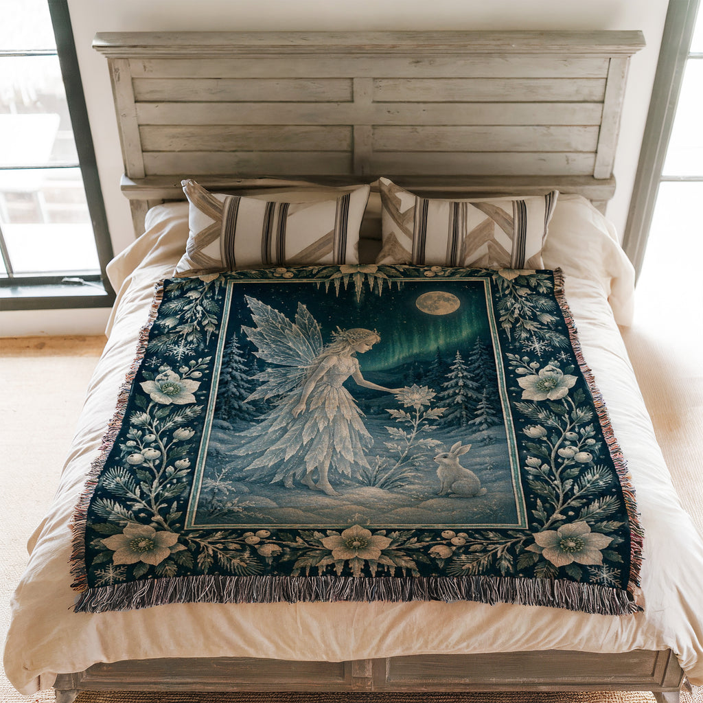 Winter Aurora Fairy Blanket