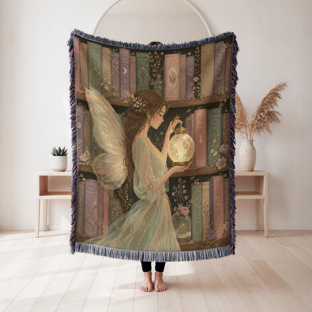The Fairy's Lantern Library Blanket