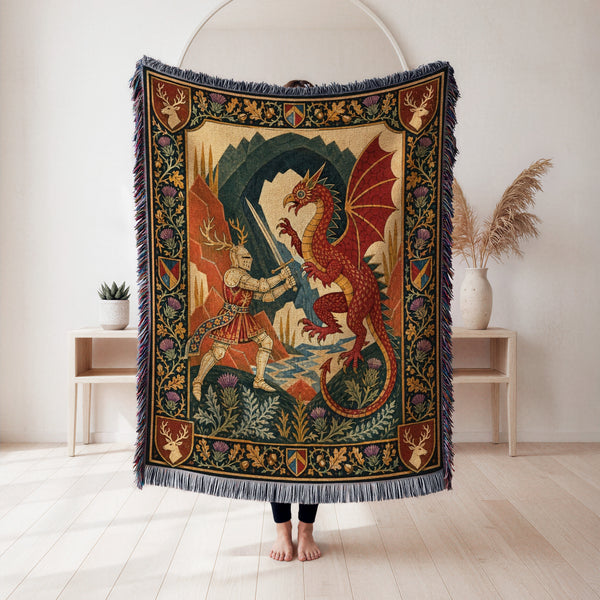 The Red Wyrm of the Mountain Pass Blanket