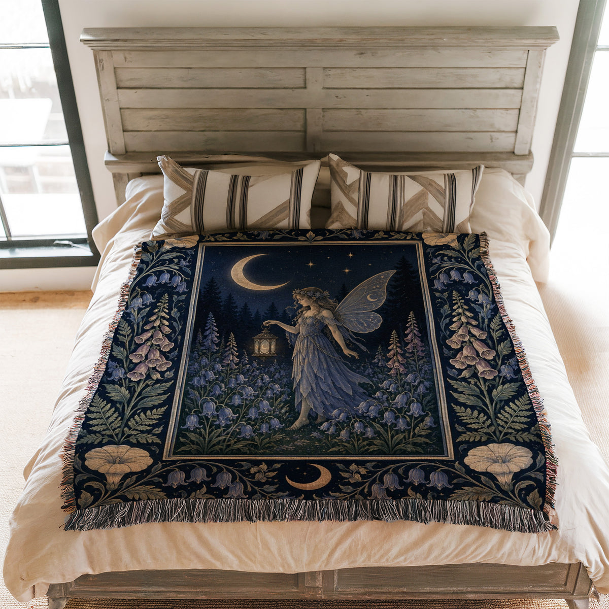 Bluebell Lantern Fairy Blanket