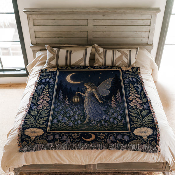 Bluebell Lantern Fairy Blanket