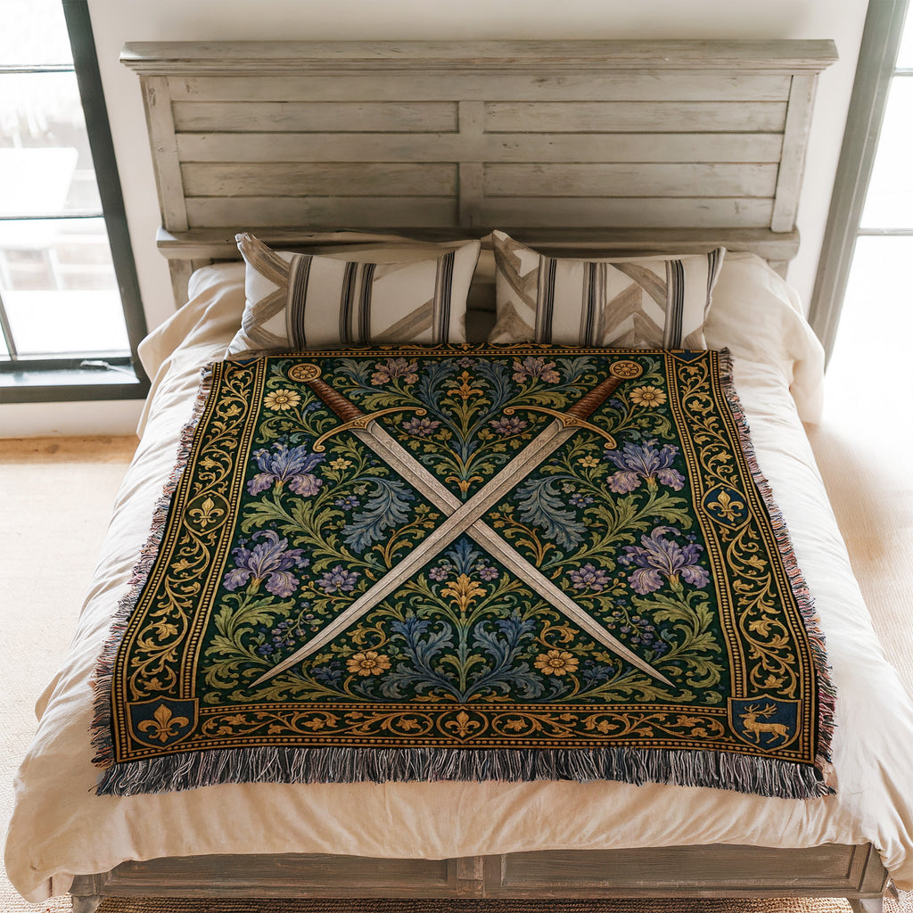 The Iris Herald Blades Blanket
