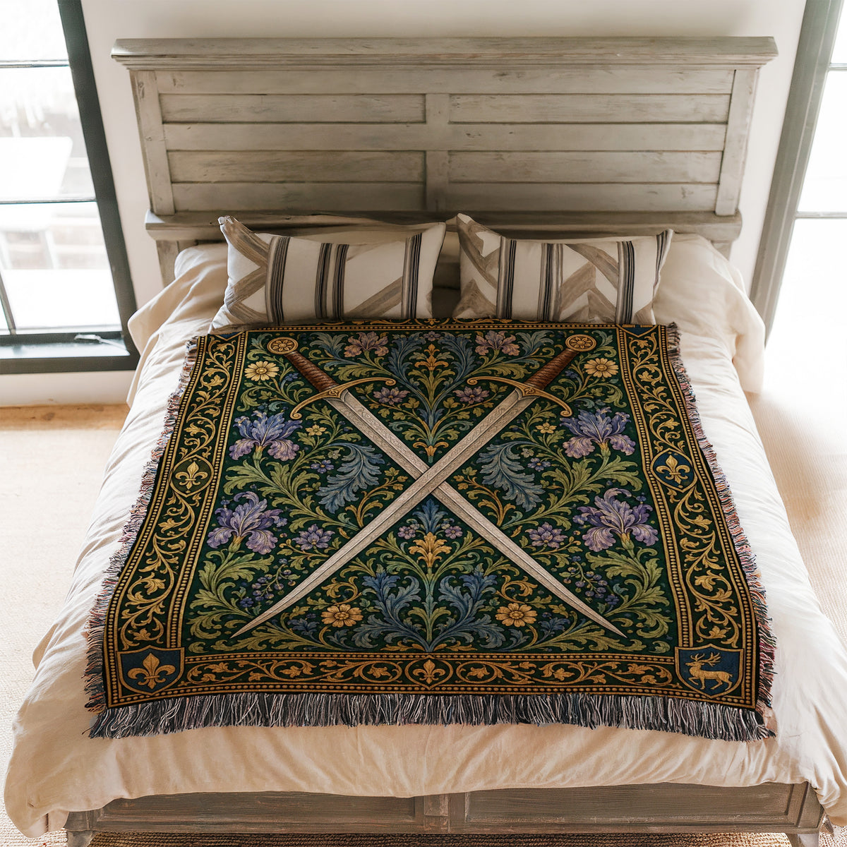 The Iris Herald Blades Blanket