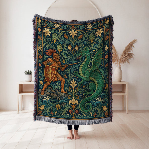 The Green Wyrm at the Water’s Edge Blanket