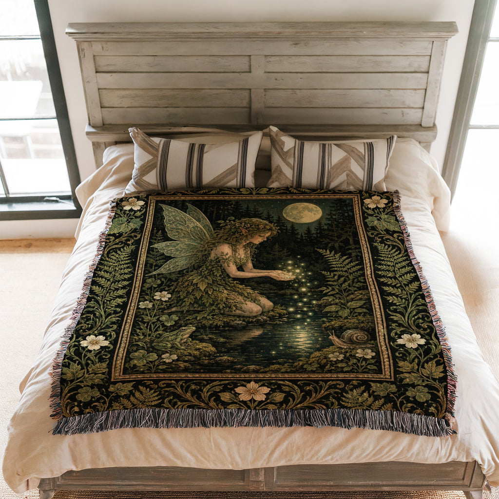 Forest Firefly Fairy Blanket