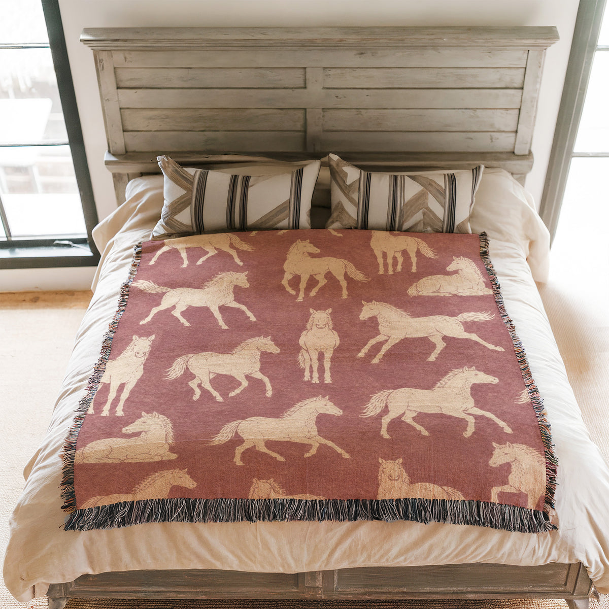 Dusty Rose Horse Blanket