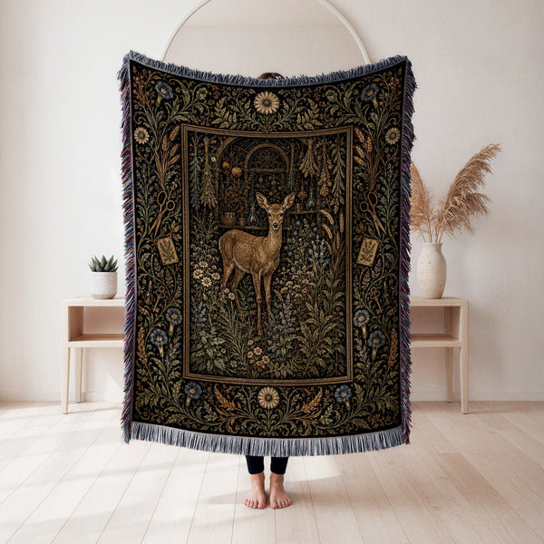 Virgo Herbal Garden Zodiac Blanket