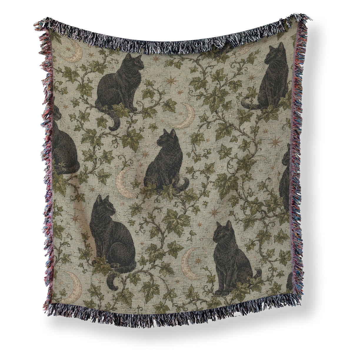 Black Cat & Moonvine Blanket Main image