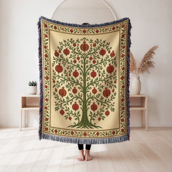 The Pomegranate Tree Blanket