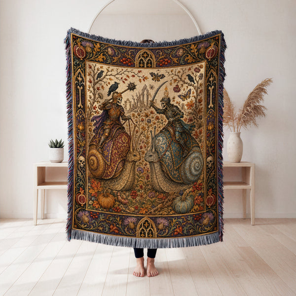 The Snail Knights’ Duel Blanket