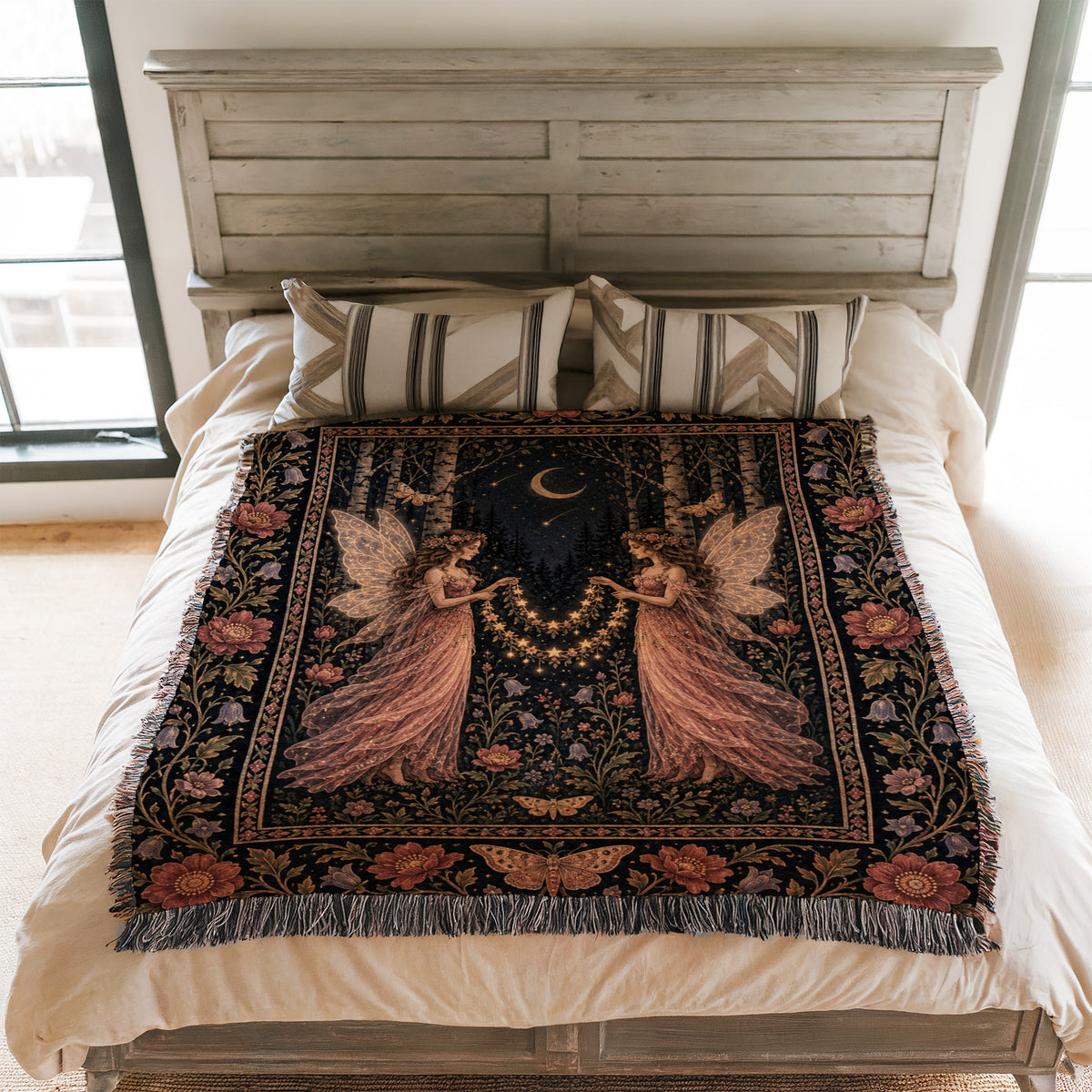 Birchwood Starlight Fairies Blanket