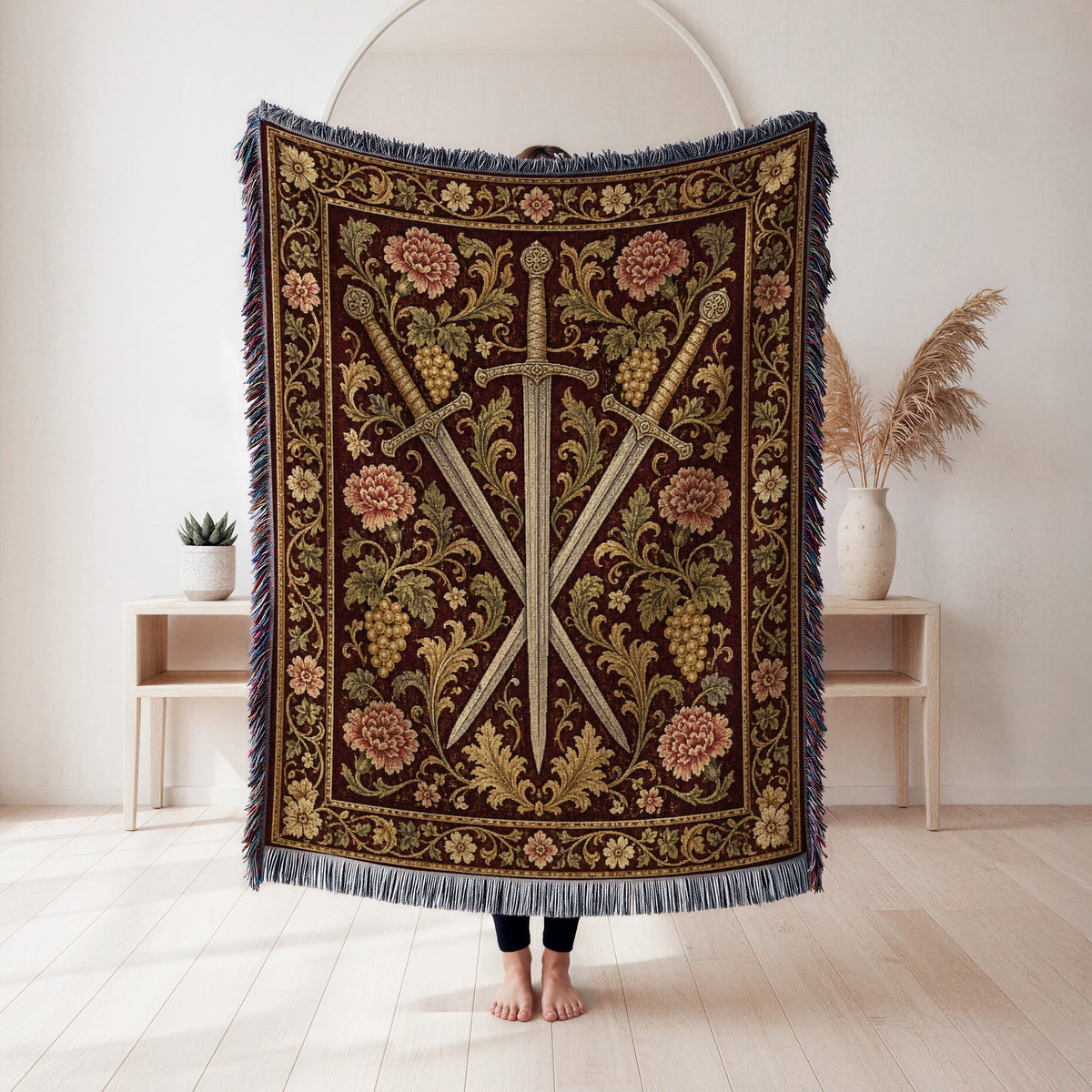 The Three Blades of the Vineyard Blanket