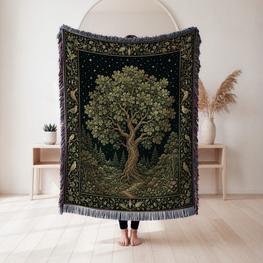 Ancient Starwood Tree Blanket
