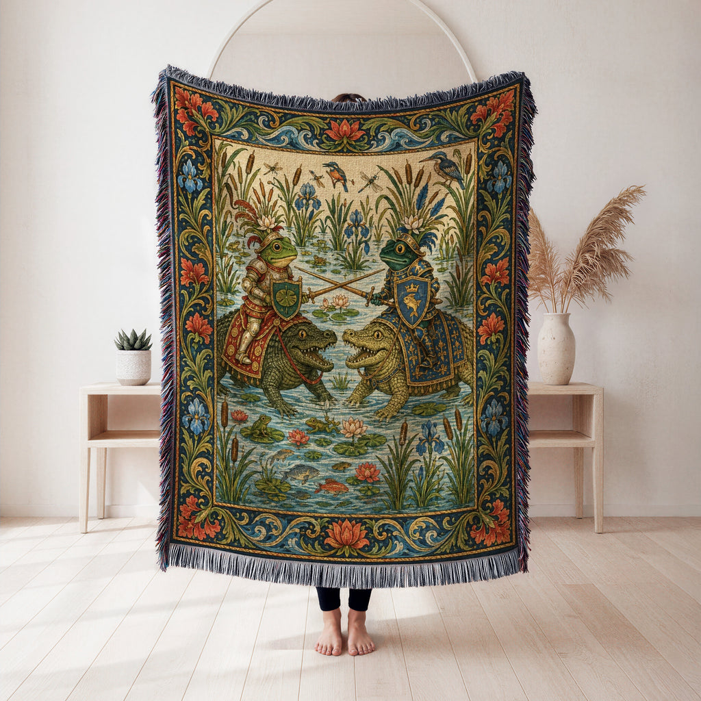 The Frog Knights of the Lily Marsh Blanket