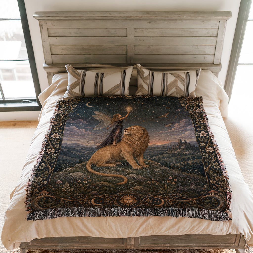 Starlight Lion Fairy Blanket