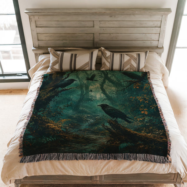 Raven Forest Blanket