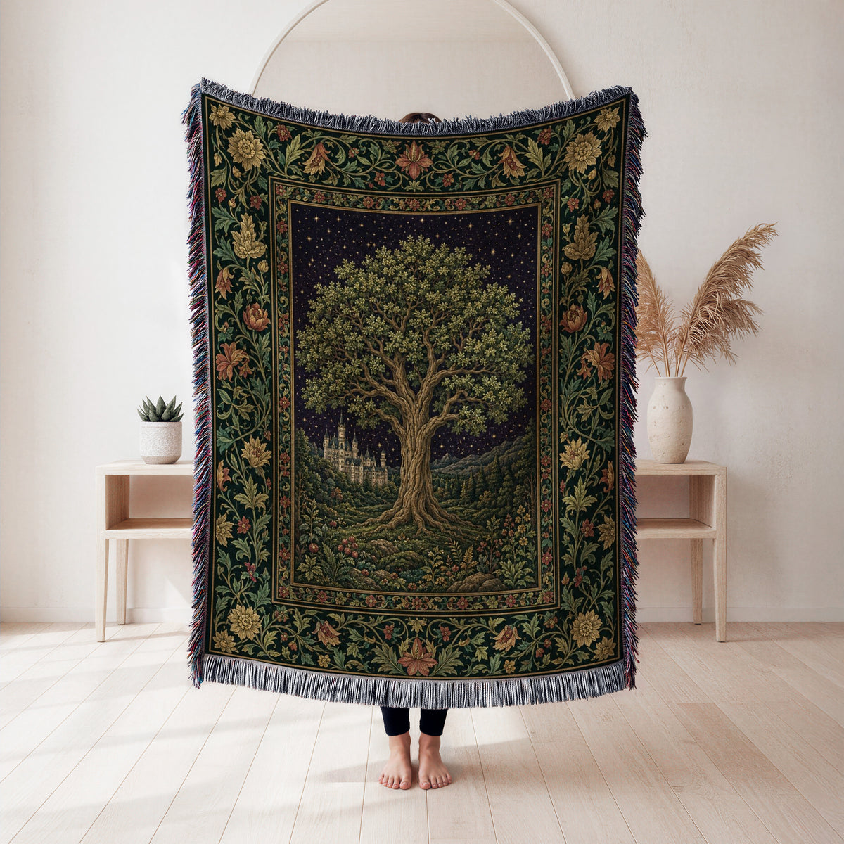 Elder Tree of the Hidden Castle Blanket