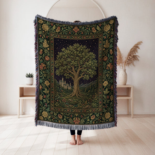 Elder Tree of the Hidden Castle Blanket