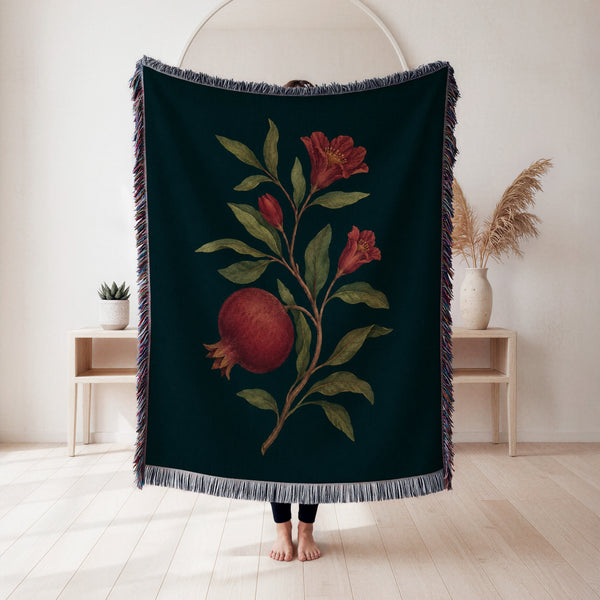 The Pomegranate Blossom Blanket