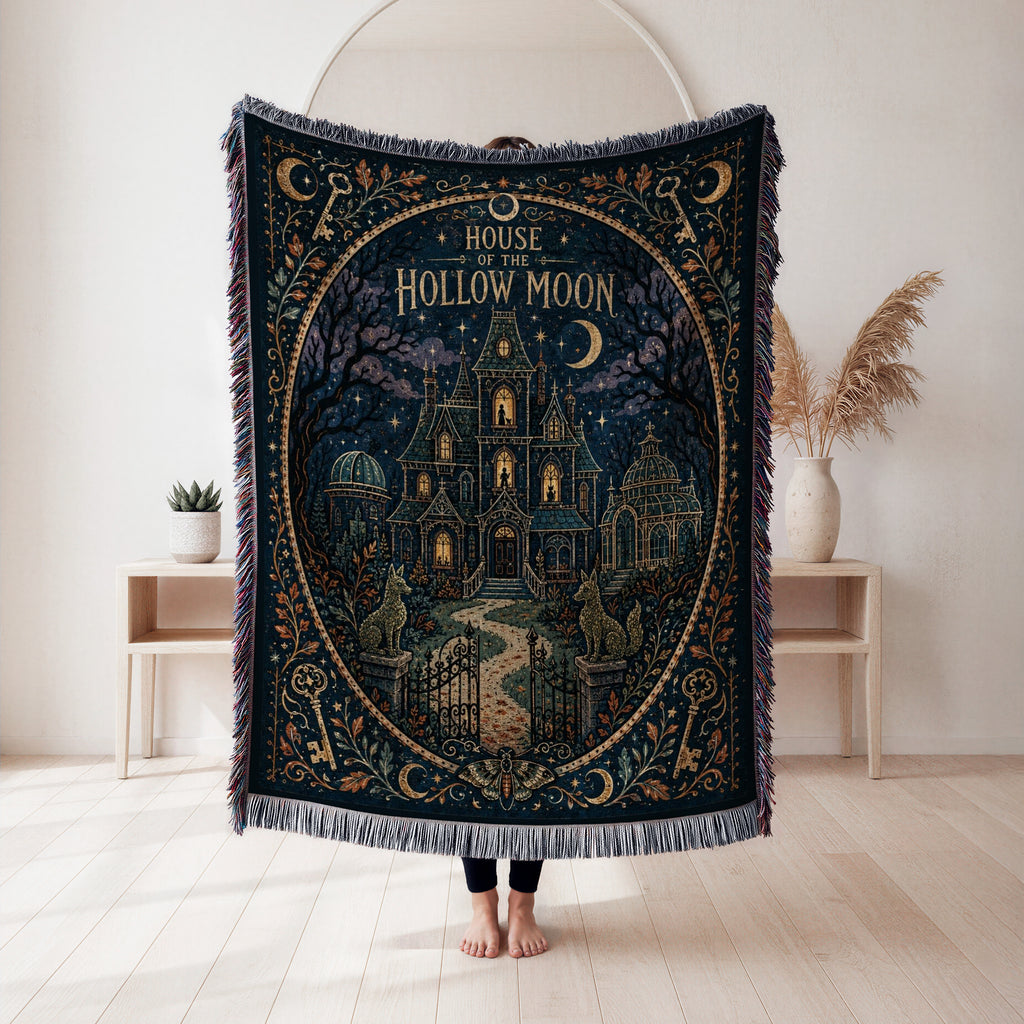 House of the Hollow Moon Blanket