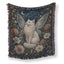 Moonlit Fairy Cat Blanket