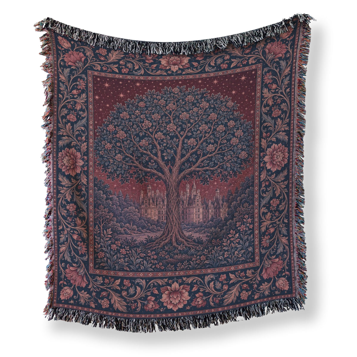 Crimson Castle Grove Blanket Main image