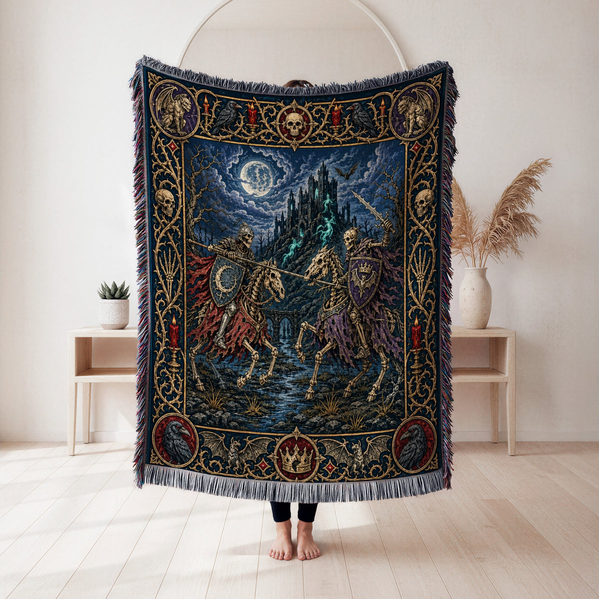 The Riders of the Haunted Keep Blanket