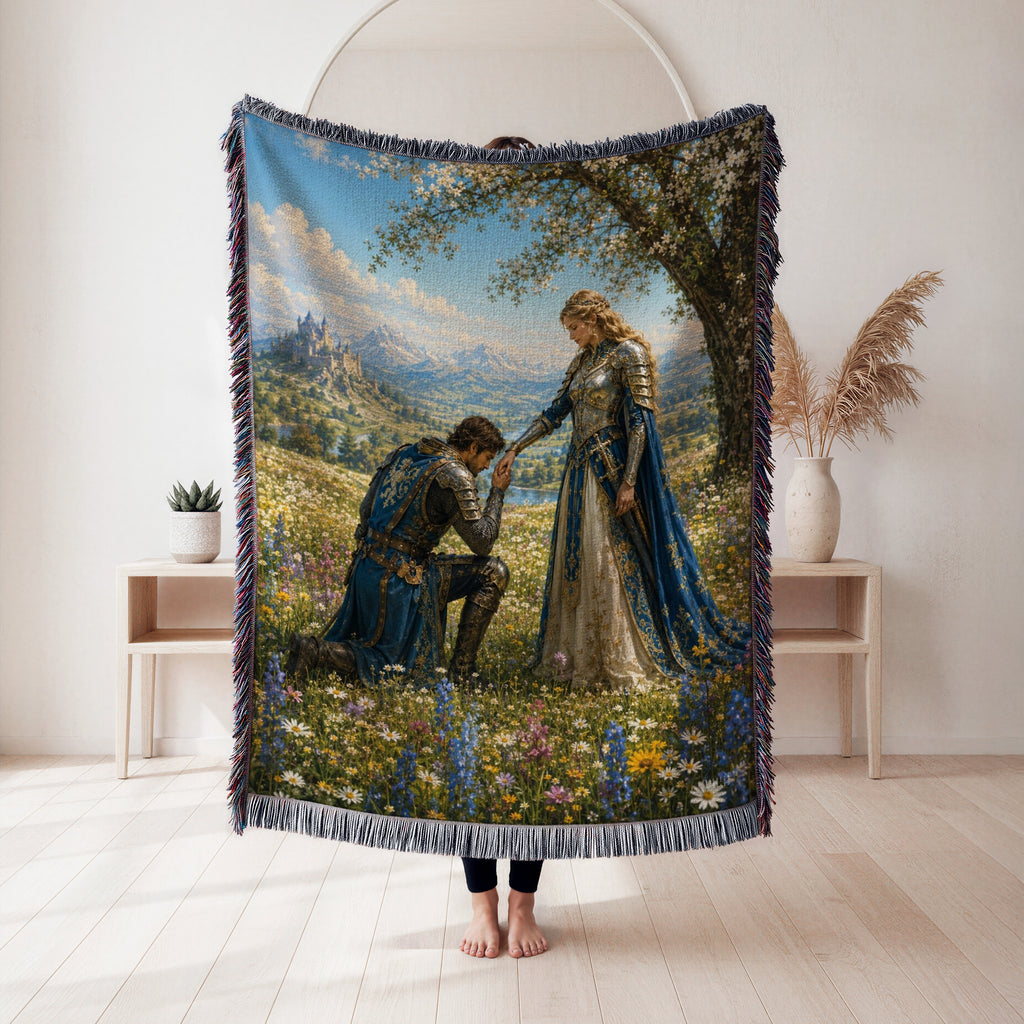 The Knight’s Wildflower Vow Blanket