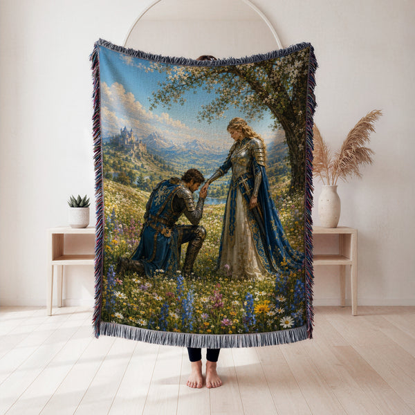 The Knight’s Wildflower Vow Blanket