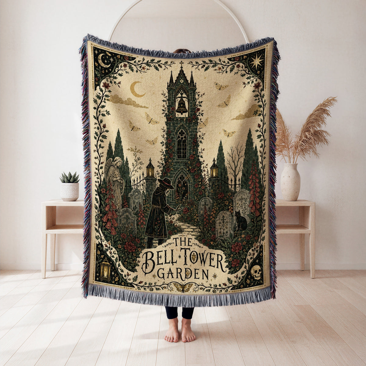 The Bell Tower Garden Blanket