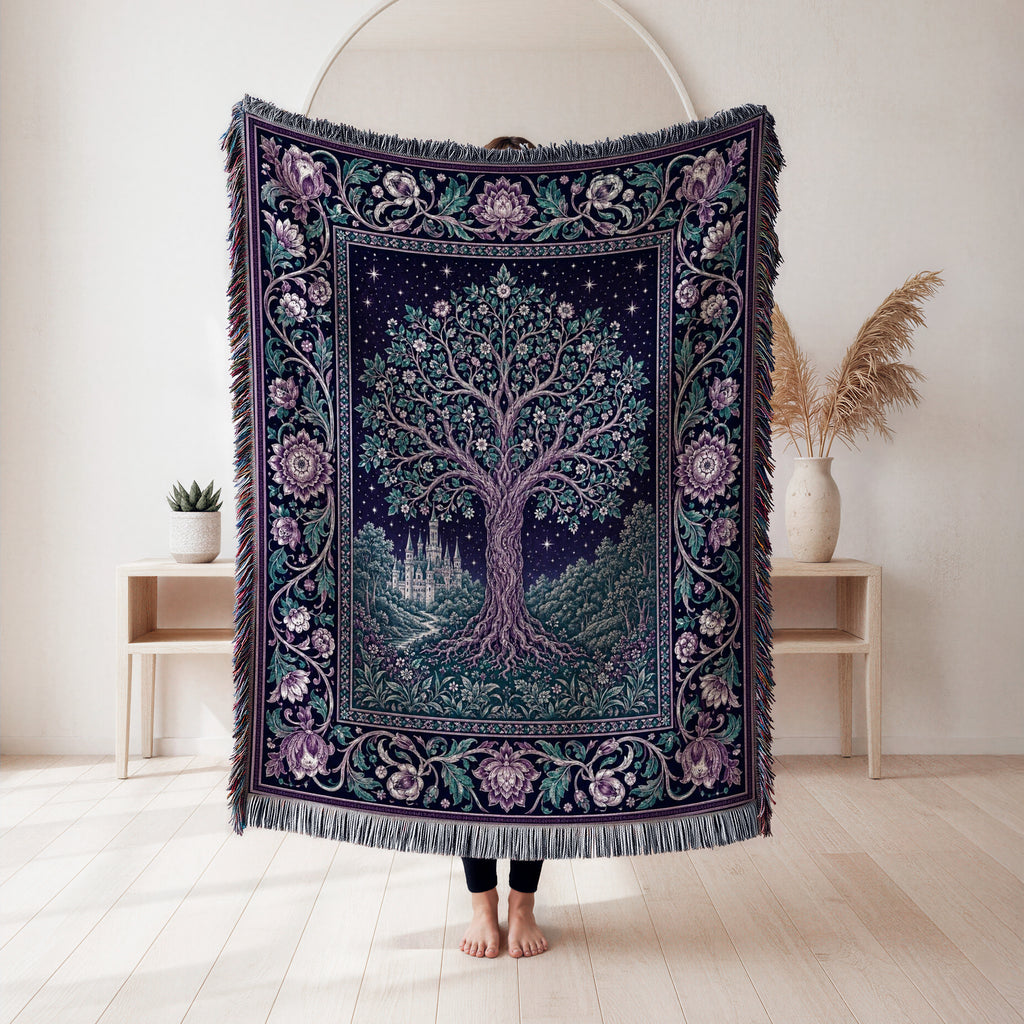 The Amethyst Grove Blanket