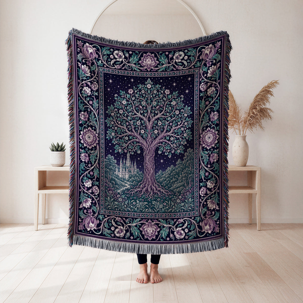 The Amethyst Grove Blanket