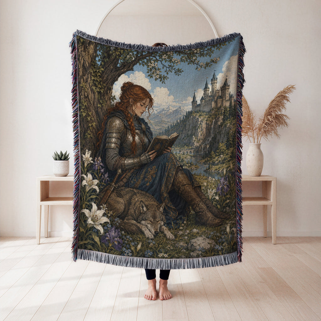The Wolfbound Reader Blanket