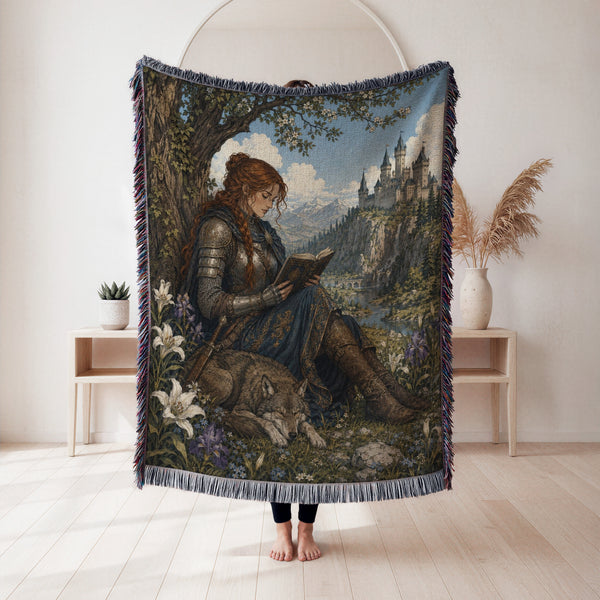The Wolfbound Reader Blanket
