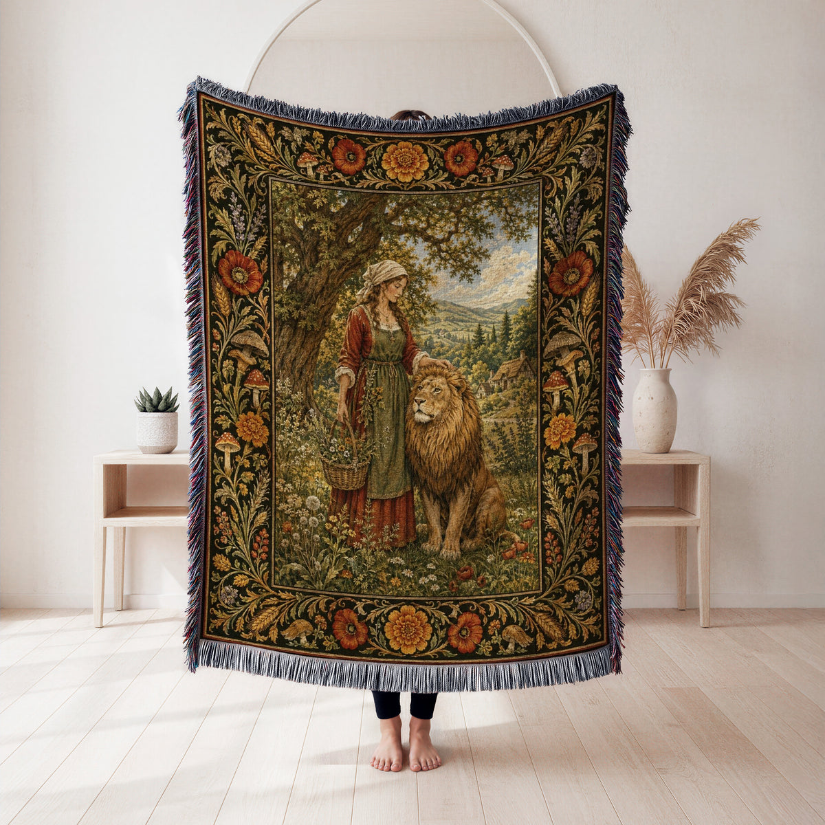 The Lionkeeper’s Meadow Blanket