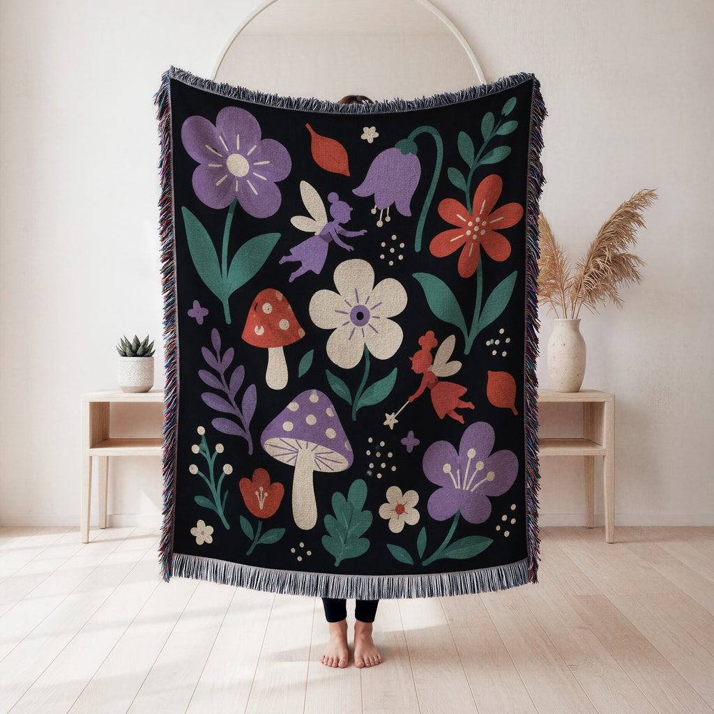 Fairies & Toadstools Blanket
