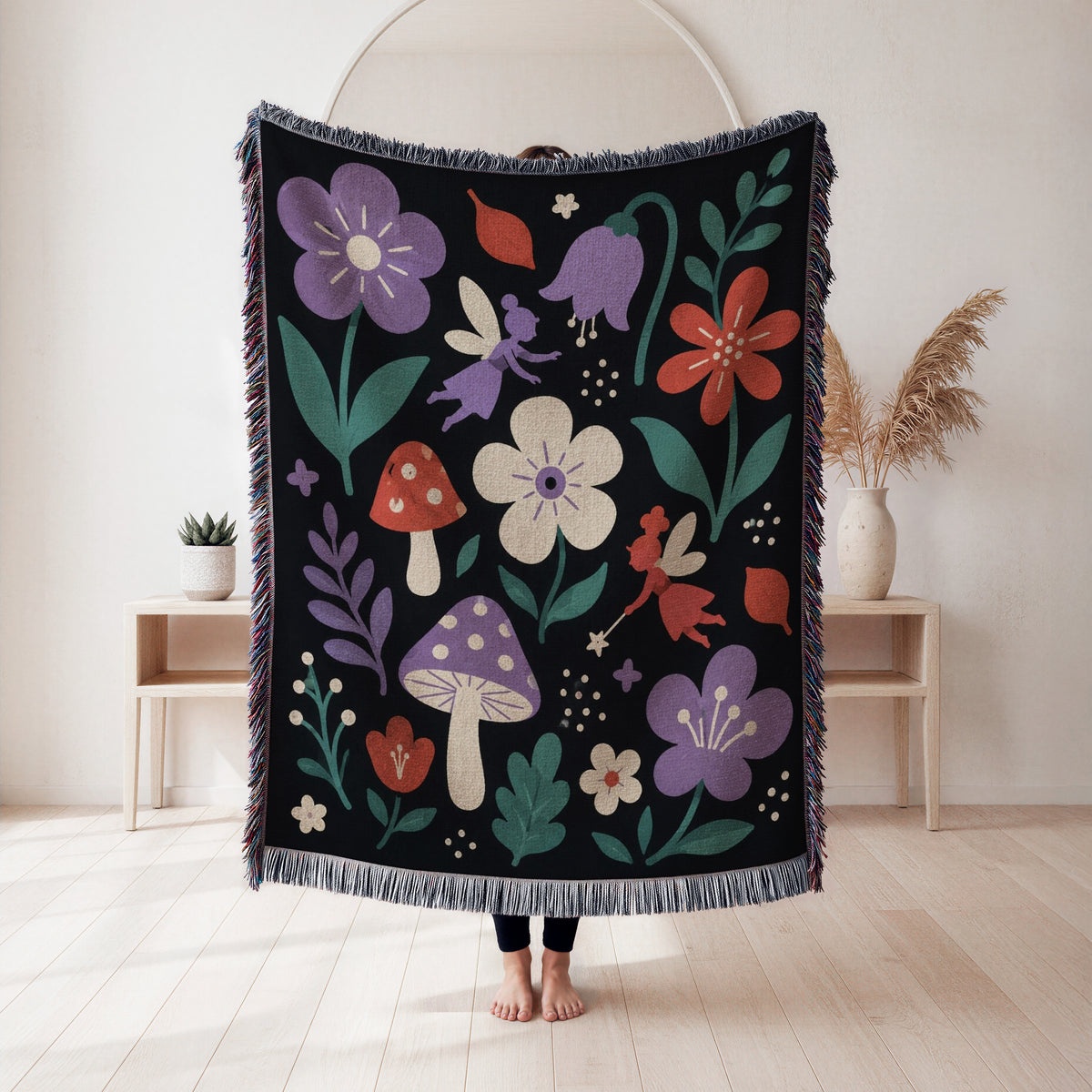 Fairies & Toadstools Blanket