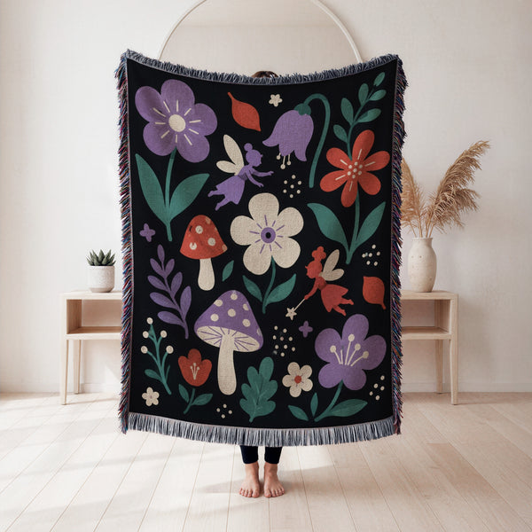 Fairies & Toadstools Blanket