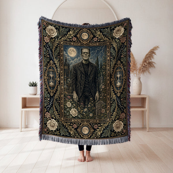 The Gothic Monster Garden Blanket