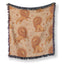 Leo Sunlit Lion Pattern Blanket