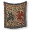 The Pomegranate Dragon Duel Blanket