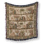 Rabbit Botanical Bookshelf Blanket