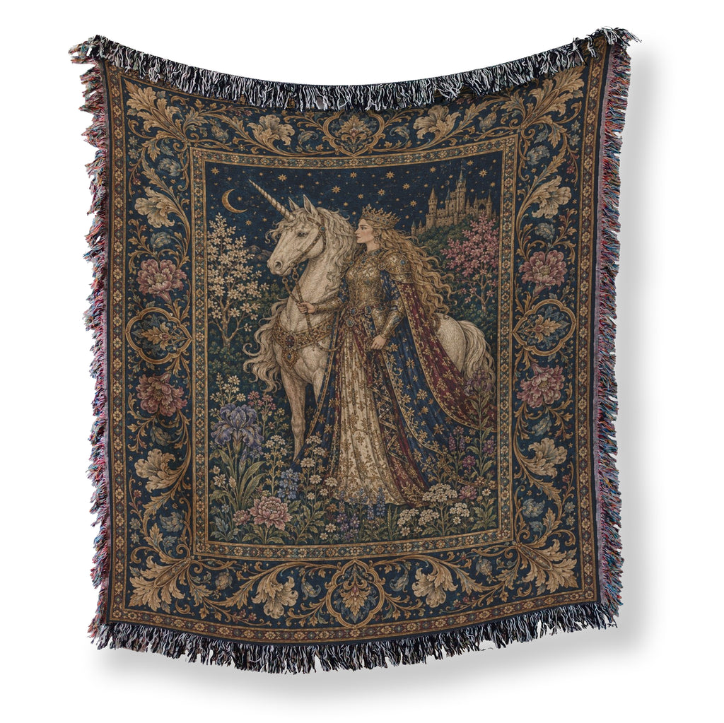 The Unicorn Queen Blanket