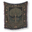 The Moonlit Palace Tree Blanket