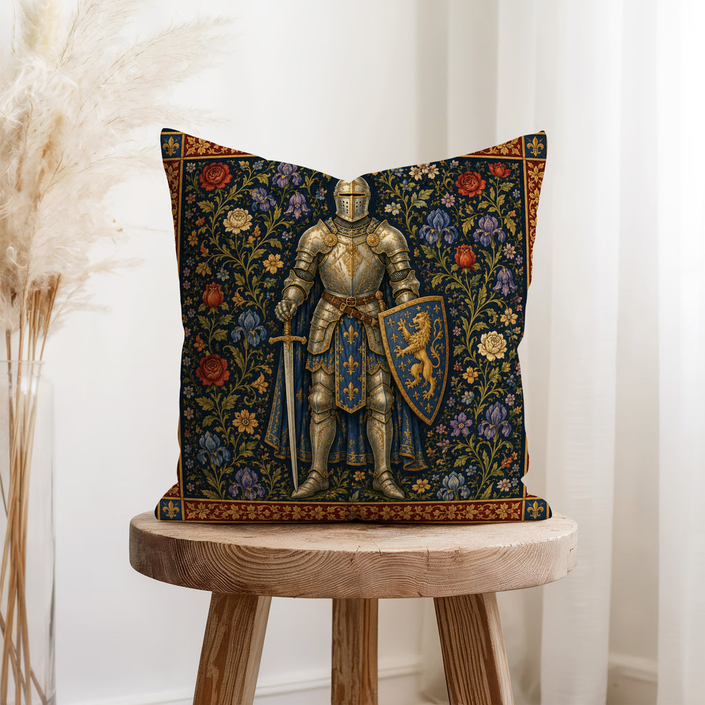 The King’s Champion – Medieval Knight Pillow