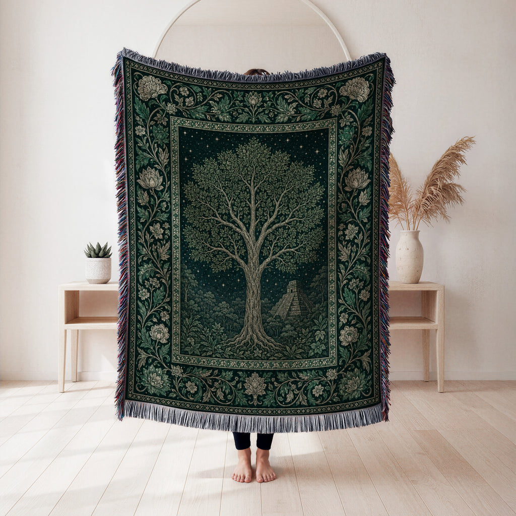 Temple Beneath the Stars Blanket